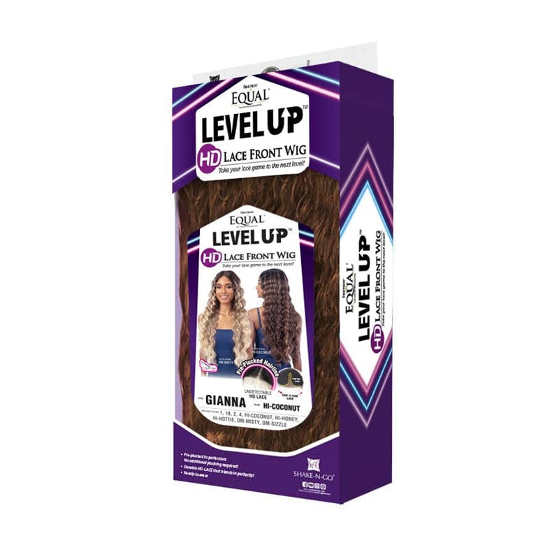 GIANNA | Freetress Equal Level Up Synthetic HD Lace Front Wig - Hair to Beauty.