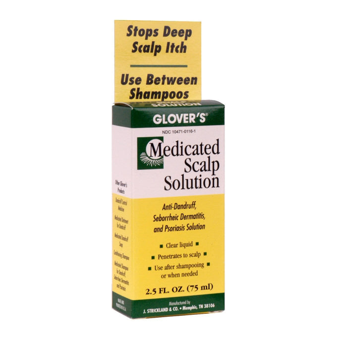 GLOVER'S | Medicated Scalp Solution 2.5oz | Hair to Beauty.