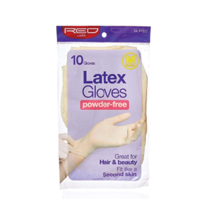 RED BY KISS | Latex Gloves Powder-Free 10 ct | Hair to Beauty.