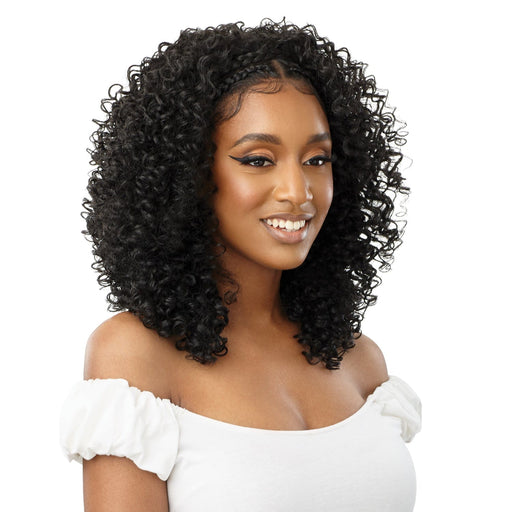 HALO STITCH BRAID 18" | Outre Pre-Styled Synthetic HD 13×2 Lace Frontal Wig