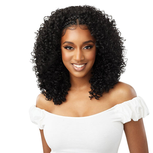 HALO STITCH BRAID 18" | Outre Pre-Styled Synthetic HD 13×2 Lace Frontal Wig