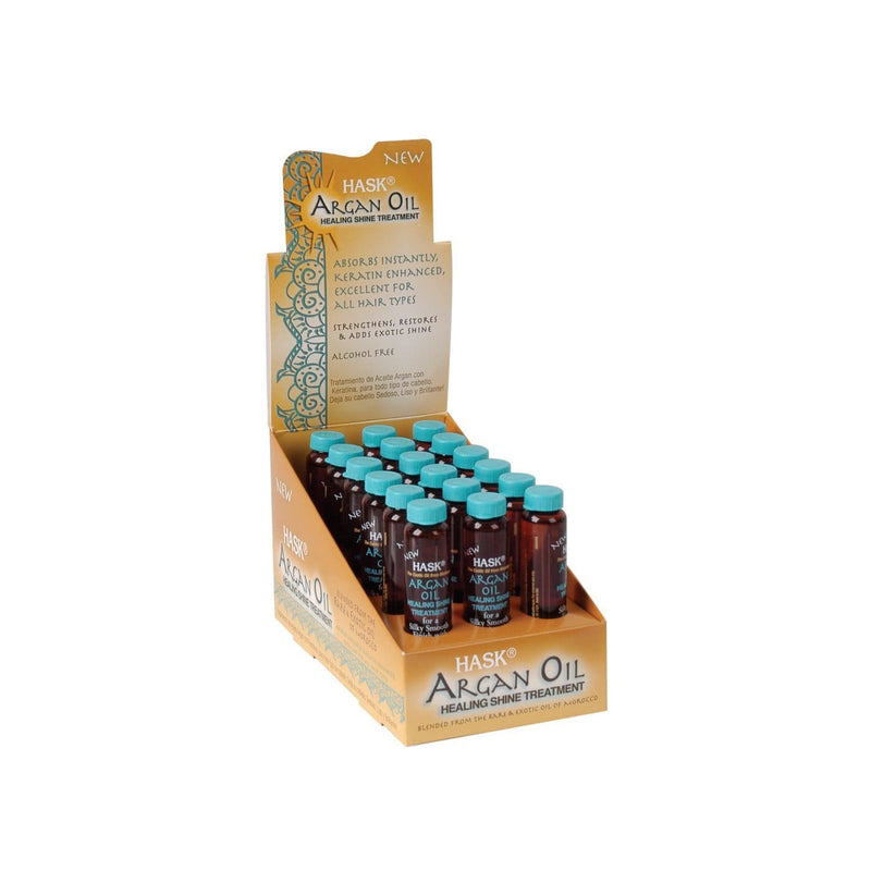 HASK | Healing Shine Argan Oil Treatment 5/8oz | Hair to Beauty.