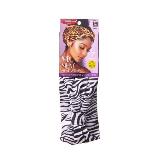 RED BY KISS | Wide Dry Fit Headwrap 7" - Zebra | Hair to Beauty.