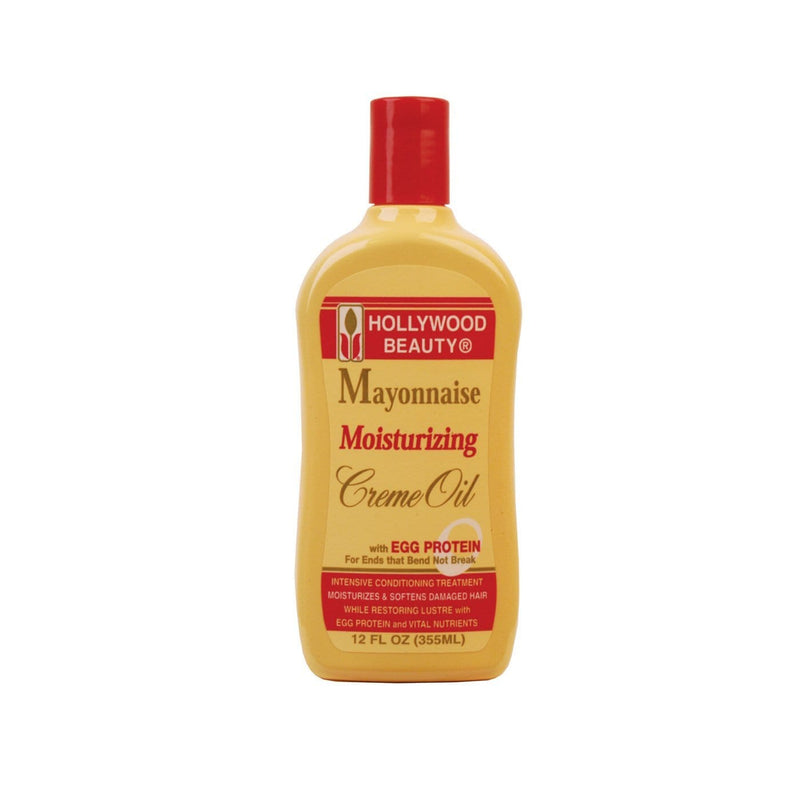 HOLLYWOOD BEAUTY | Mayonnaise Moisturizing Cream Oil 12oz | Hair to Beauty.