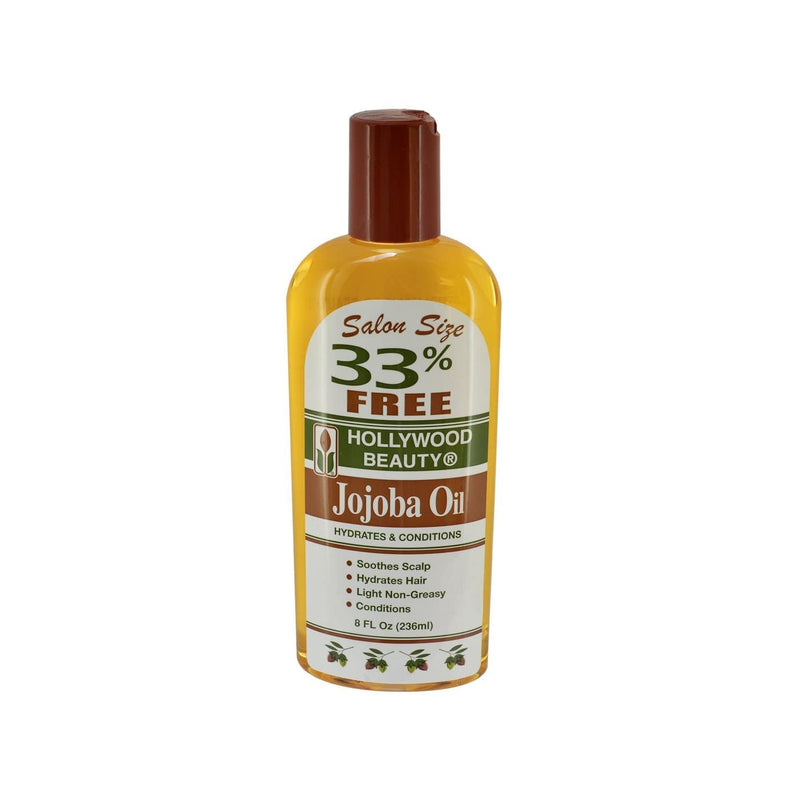 HOLLYWOOD BEAUTY | Jojoba Oil Hydrates & Conditions 8oz | Hair to Beauty.
