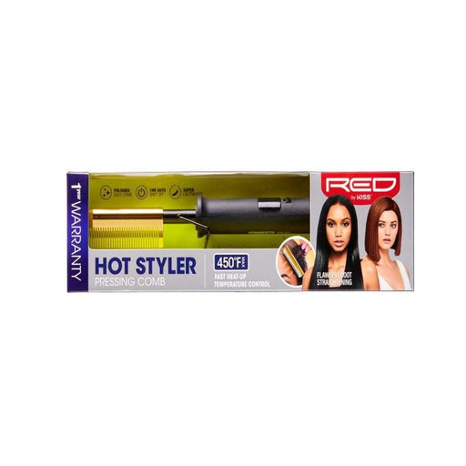RED BY KISS | Hot Styler Pressing Comb | Hair to Beauty.