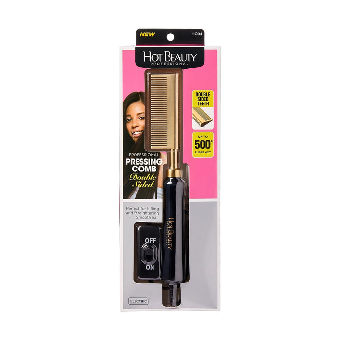 HOT BEAUTY PROFESSIONAL | Double Sided Pressing Comb | Hair to Beauty.