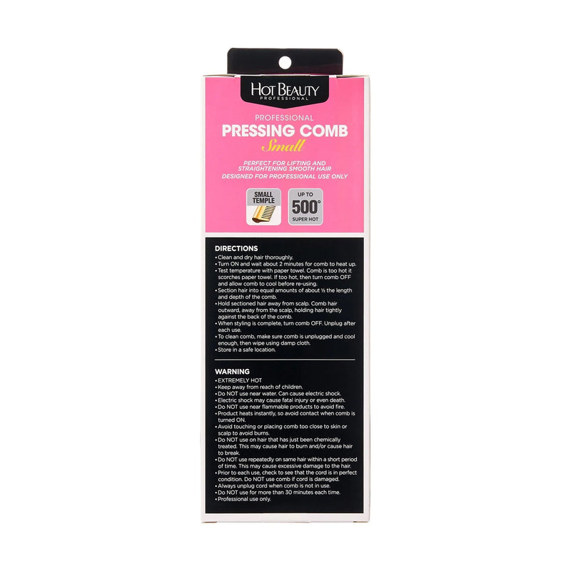 HOT BEAUTY PROFESSIONAL | Small Pressing Comb | Hair to Beauty.