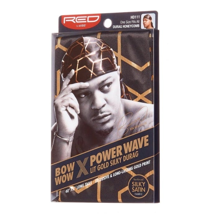 RED BY KISS | Bow Wow X Power Wave Lit Silky Durag | Hair to Beauty.