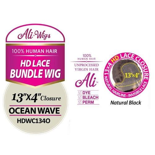 ALI OCEAN WAVE BUNDLE WIG | Chade Human Hair HD Lace Bundle Wig | Hair to Beauty.