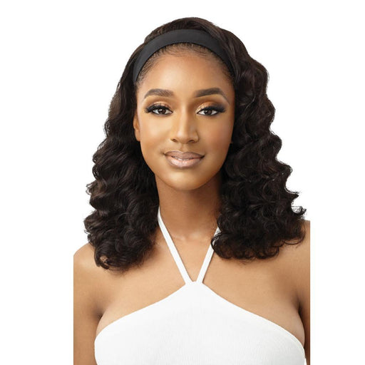 BODY CURL 16" | Outre Human Hair Headband Wig | Hair to Beauty.