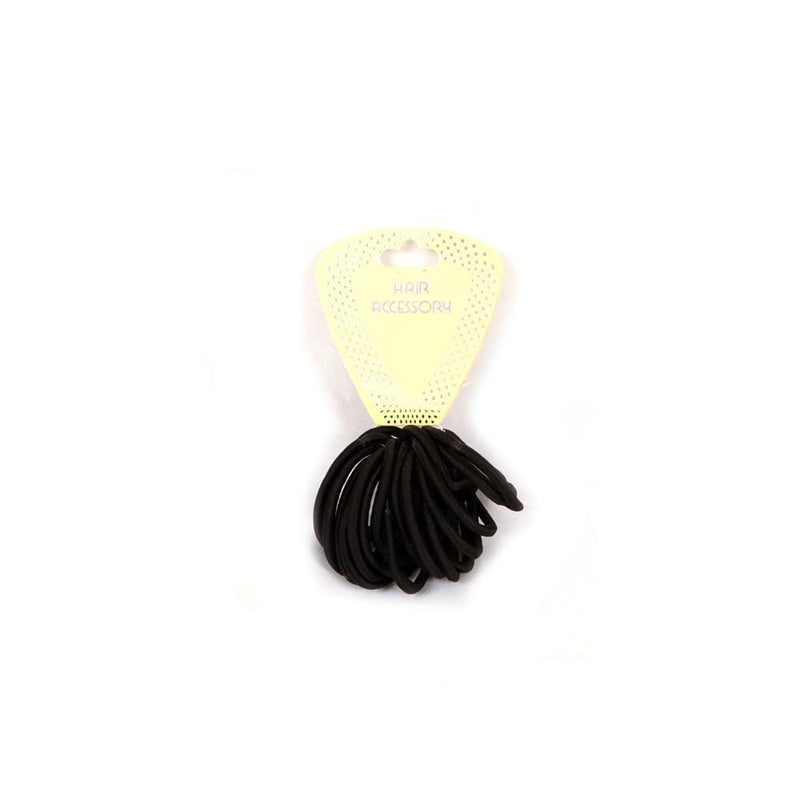 MAGIC | 18 PCS Ponytail Holder Black HEP002BLA | Hair to Beauty.