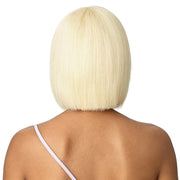 BLONDE BOB 10" | Outre Mytresses Purple Label Color More Human Hair Full Wig | Hair to Beauty.