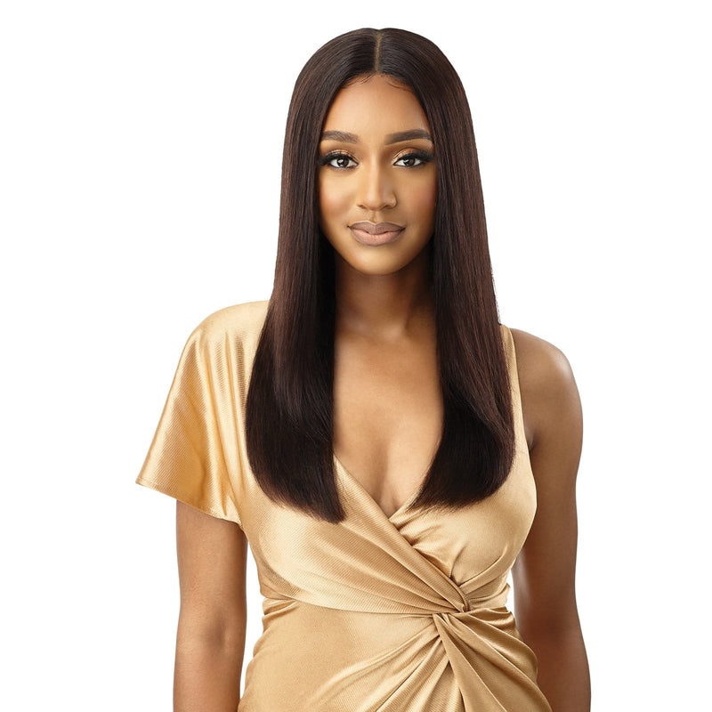 KENNA | Outre Mytress Gold Label Human Hair Lace Front Wig | Hair to Beauty.
