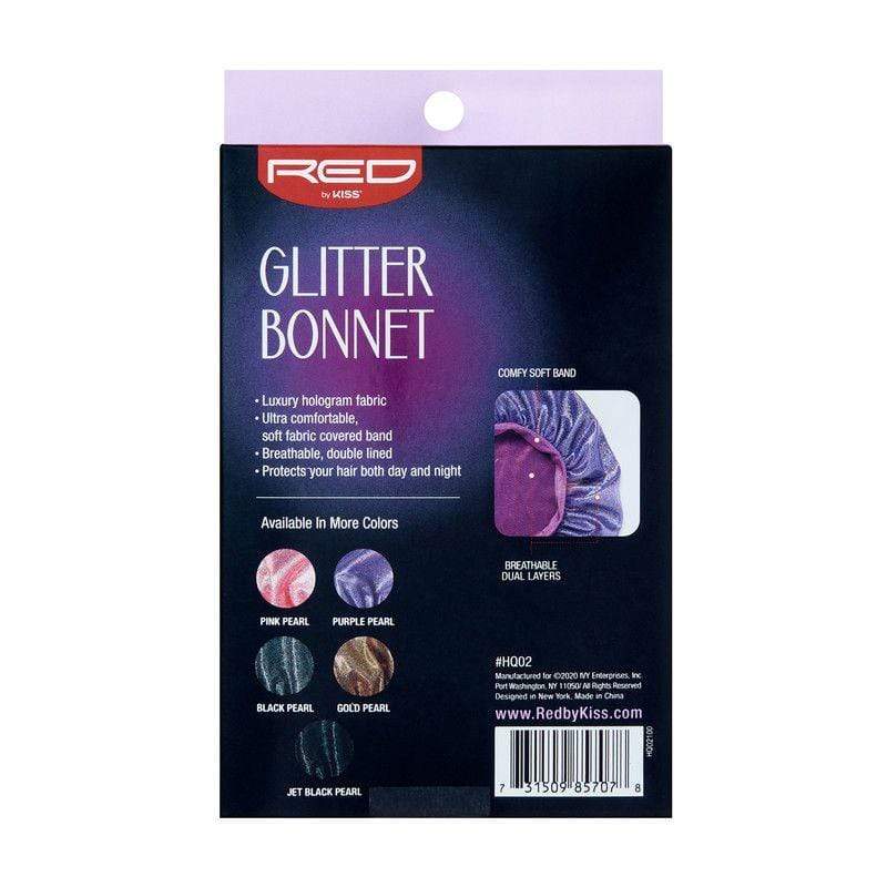 RED BY KISS | Glitter Bonnet X-LARGE | Hair to Beauty.