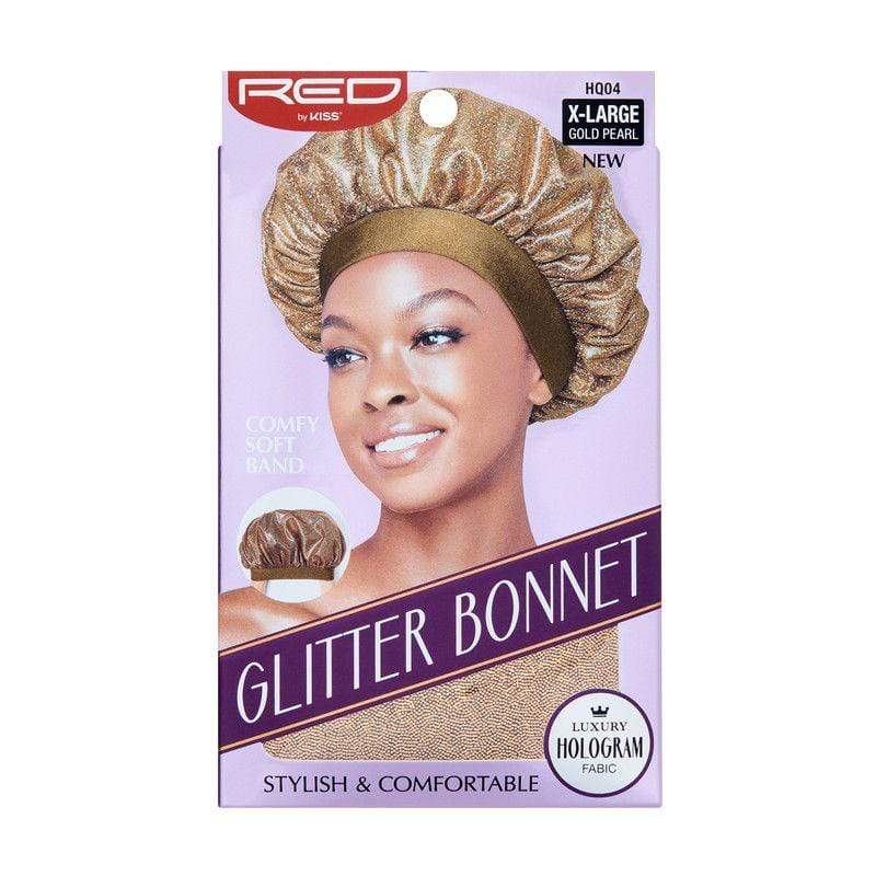 RED BY KISS | Glitter Bonnet X-LARGE | Hair to Beauty.