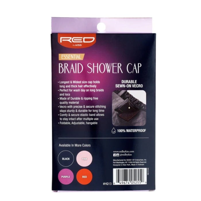 RED BY KISS | Essential Shower Cap Braid | Hair to Beauty.