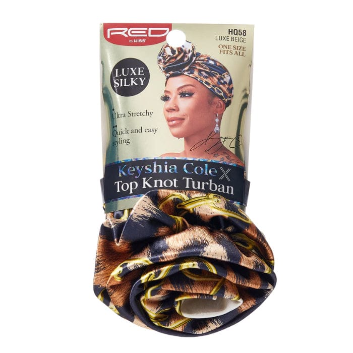 RED BY KISS | Luxe Silky Top Knot Turban | Hair to Beauty.