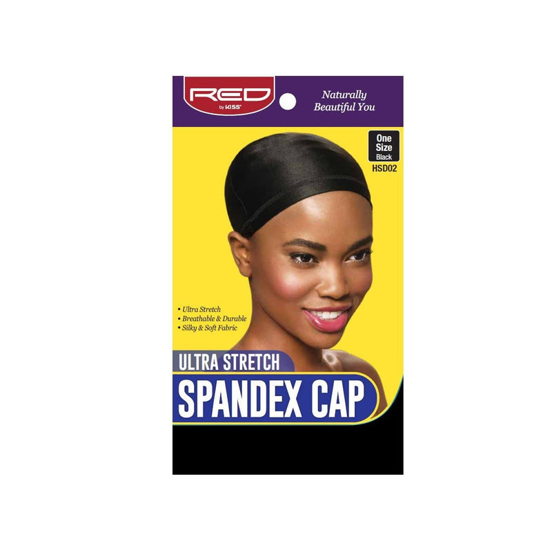RED BY KISS | Ultra Stretch Spandex Cap Black - HSD02 | Hair to Beauty.