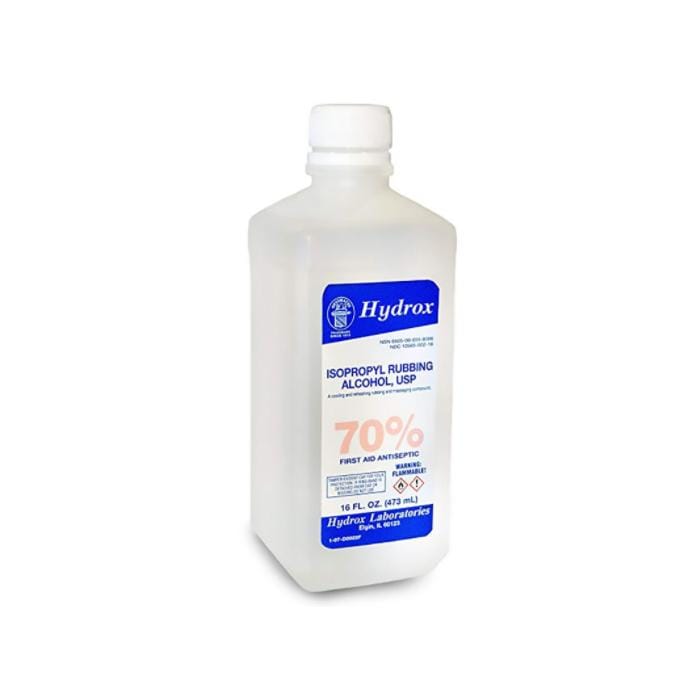 HYDROX | Isopropyl Rubbing Alcohol 70% 16oz | Hair to Beauty.