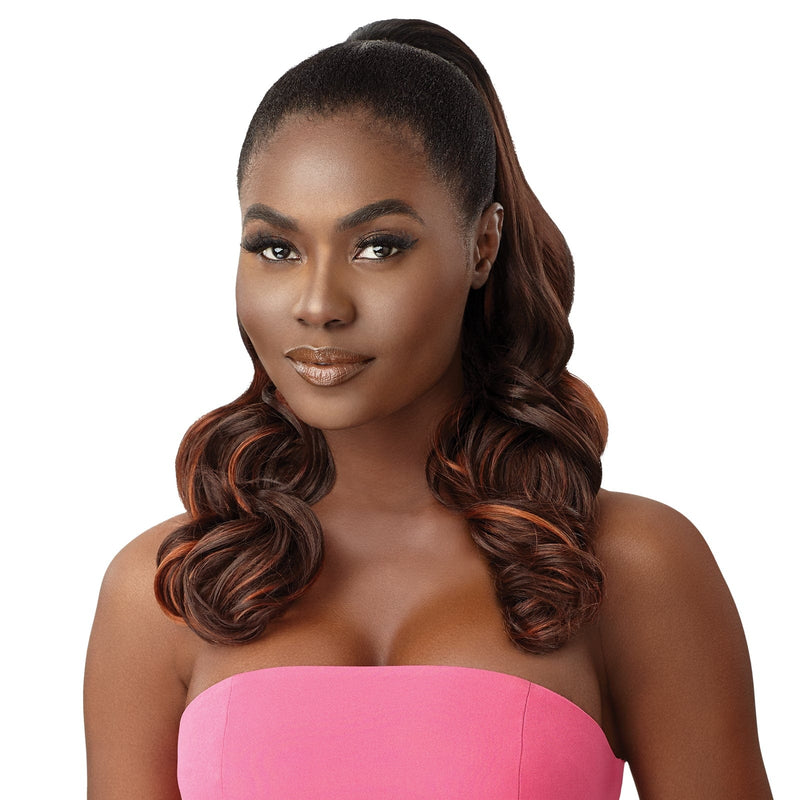 INES | Outre Pretty Quick Synthetic Ponytail | Hair to Beauty.
