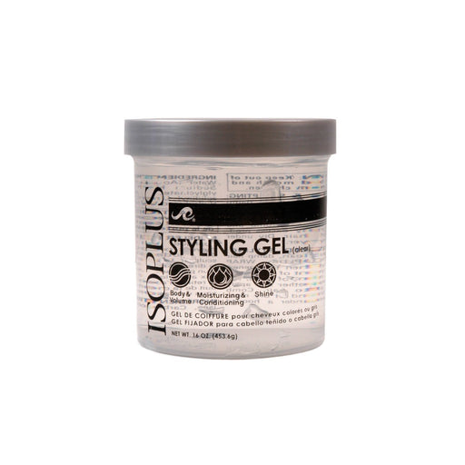 ISOPLUS | Clear Styling Gel 16oz | Hair to Beauty.