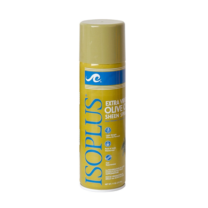 ISOPLUS | Extra Virgin Olive Oil Sheen Spray 11oz | Hair to Beauty.