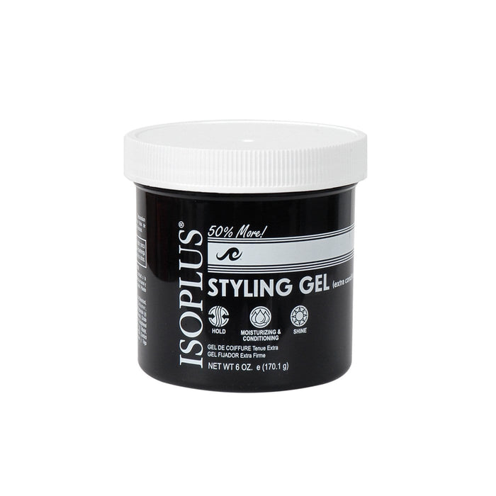 ISOPLUS | Extra Conditioning Dark Styling Gel 6oz | Hair to Beauty.
