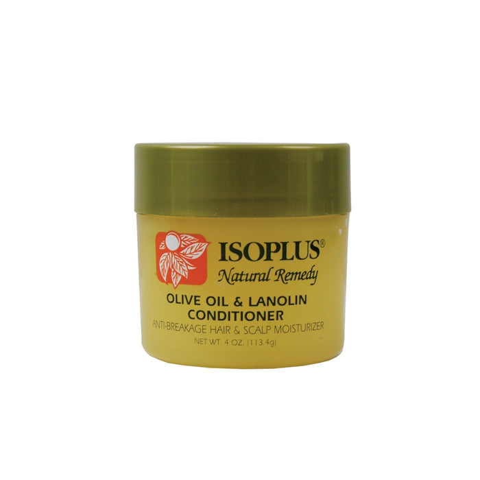 ISOPLUS | Olive Oil & Lanolin Hair & Scalp Conditioner 4oz | Hair to Beauty.