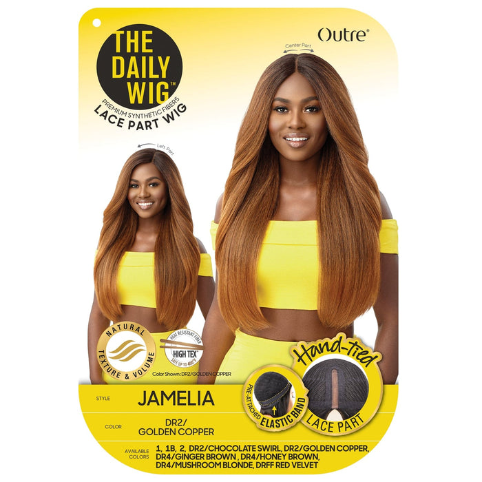 JAMELIA | Outre The Daily Synthetic Lace Part Wig | Hair to Beauty.