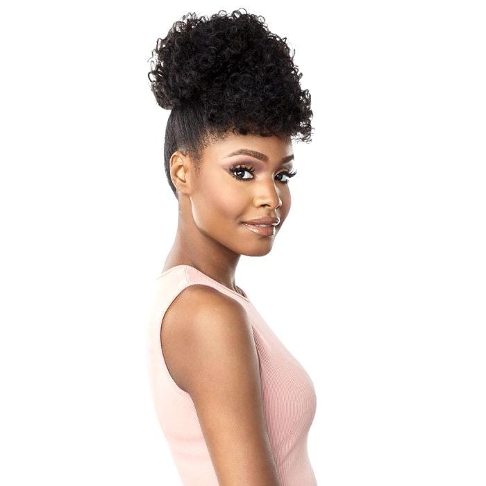 JANA | Instant Synthetic Bun with Bangs | Hair to Beauty.