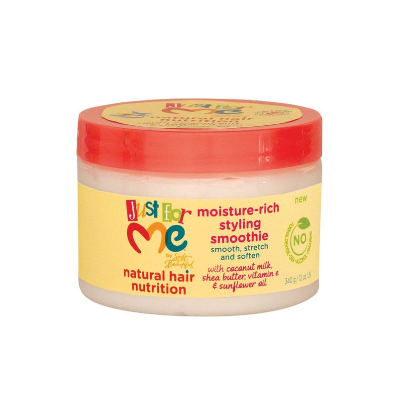 JUST FOR ME | Natural Styling Smoothie Jar 12oz | Hair to Beauty.