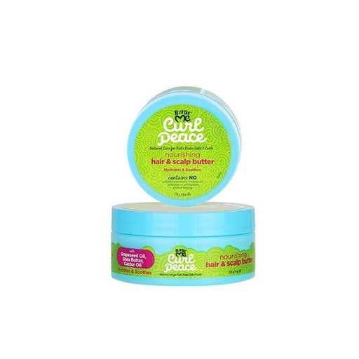 JUST FOR ME | Curl Peace Hair & Scalp Butter 4oz | Hair to Beauty.