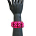 B0197 | Stretchy Pink Shell Bar and Beads Bracelet | Hair to Beauty.