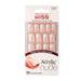 KISS | Salon Acrylic French Nude Nails KAN03 Cashmere | Hair to Beauty.