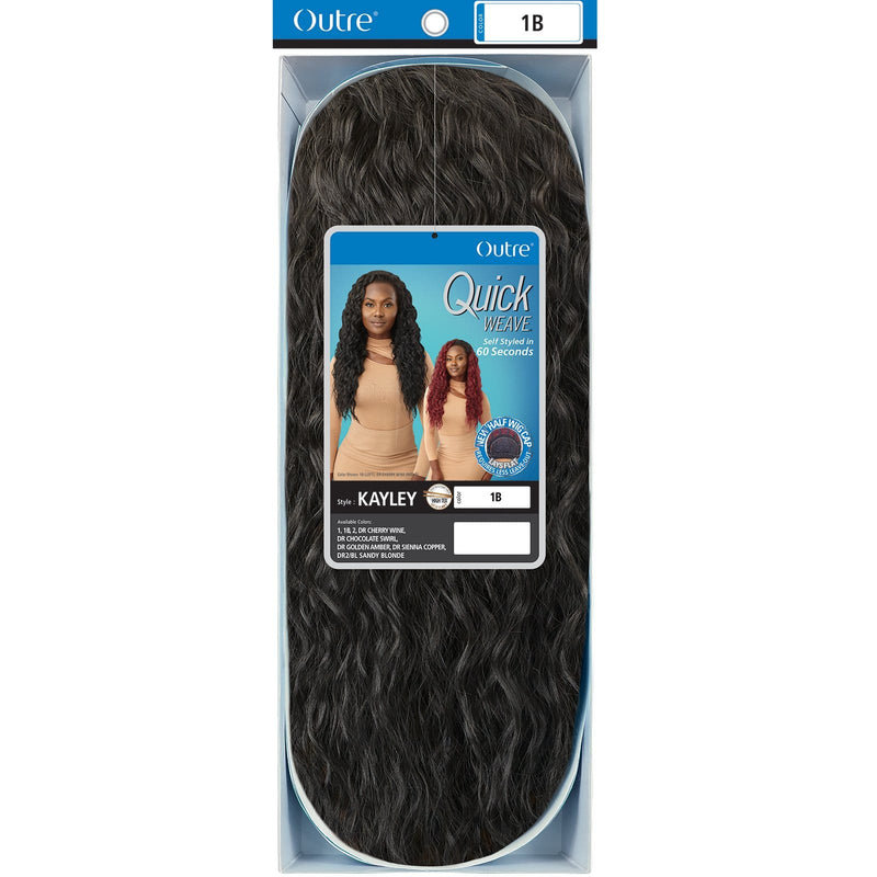 KAYLEY | Outre Quick Weave Synthetic Half Wig | Hair to Beauty.