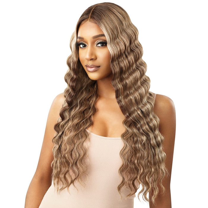 KEEVAH | Outre Color Bomb Synthetic HD Lace Front Wig | Hair to Beauty.