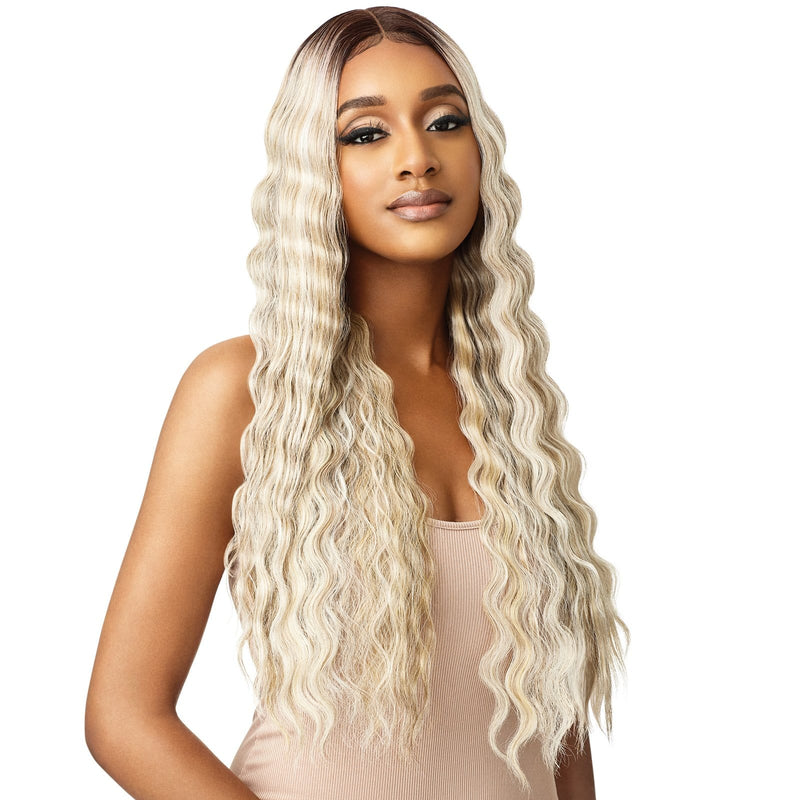 KEEVAH | Outre Color Bomb Synthetic HD Lace Front Wig | Hair to Beauty.