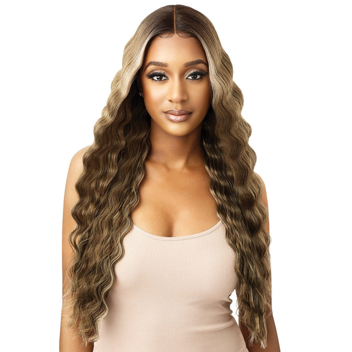 KEEVAH | Outre Color Bomb Synthetic HD Lace Front Wig | Hair to Beauty.