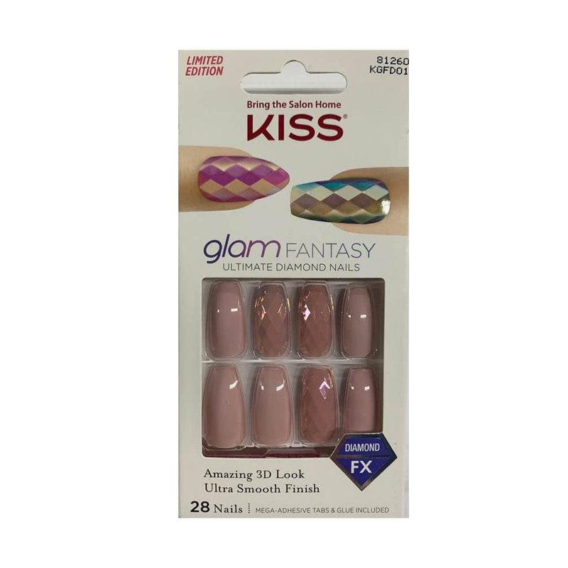 KISS | Glam Fantasy Diamond Nail | Hair to Beauty.