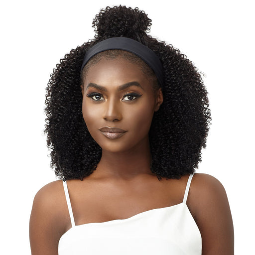 KINKY COILY 14" | Outre Human Hair Headband Wig | Hair to Beauty.