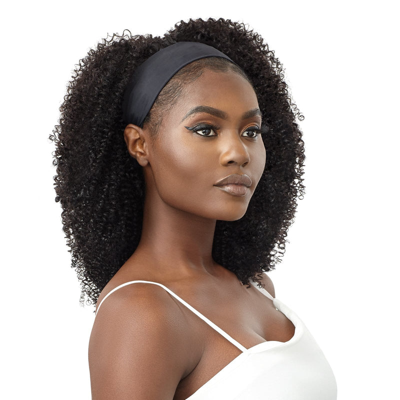 KINKY COILY 14" | Outre Human Hair Headband Wig | Hair to Beauty.