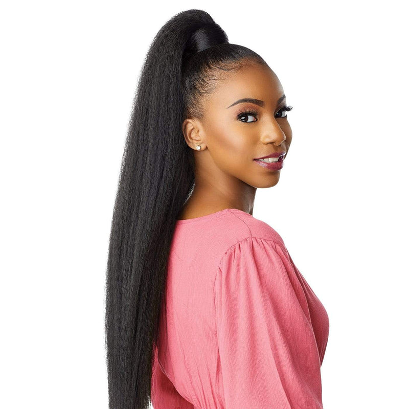 ID KINKY STRAIGHT 30" | Instant Pony Synthetic Ponytail | Hair to Beauty.
