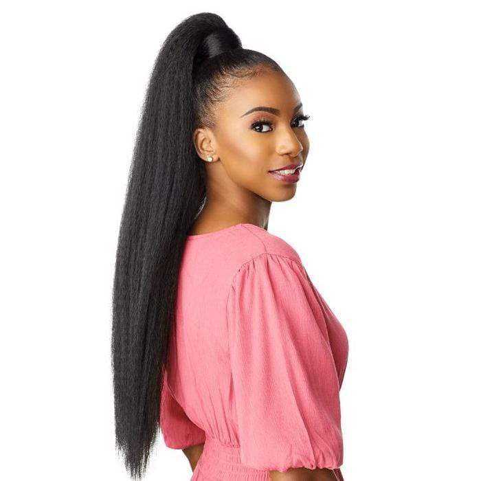 ID KINKY STRAIGHT 30" | Instant Pony Synthetic Ponytail | Hair to Beauty.