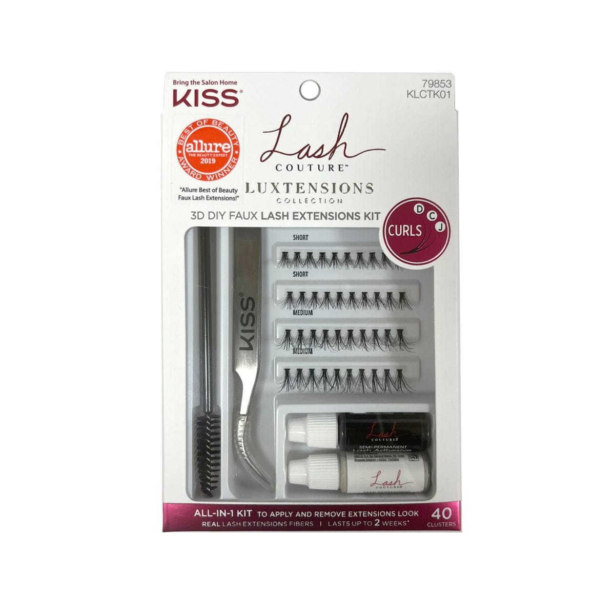 KISS | Lash Couture 3D DIY Faux Lash Extensions Kit — Hair to Beauty