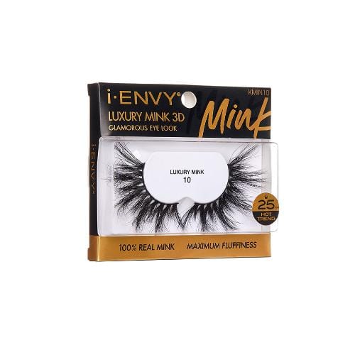 KISS | i Envy Luxury Mink 3D Eyelashes KMIN10 | Hair to Beauty.