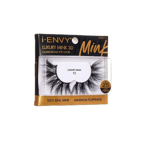 KISS | i Envy Luxury Mink 3D Eyelashes KMIN12 | Hair to Beauty.
