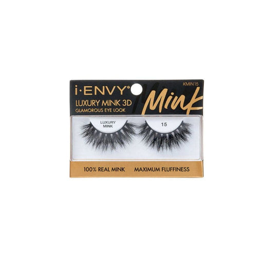 KISS | i Envy Luxury Mink 3D Eyelashes KMIN15 - Hair to Beauty.