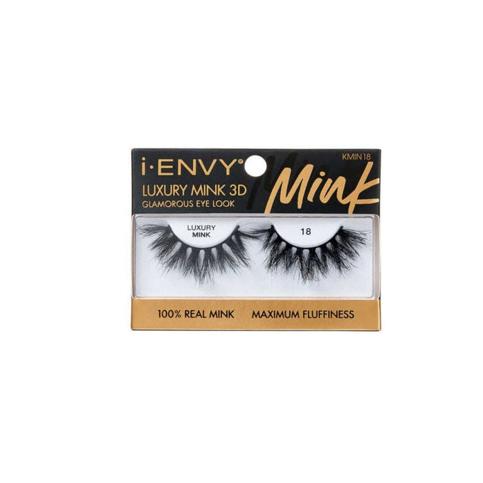 KISS | i Envy Luxury Mink 3D Eyelashes KMIN18 - Hair to Beauty.
