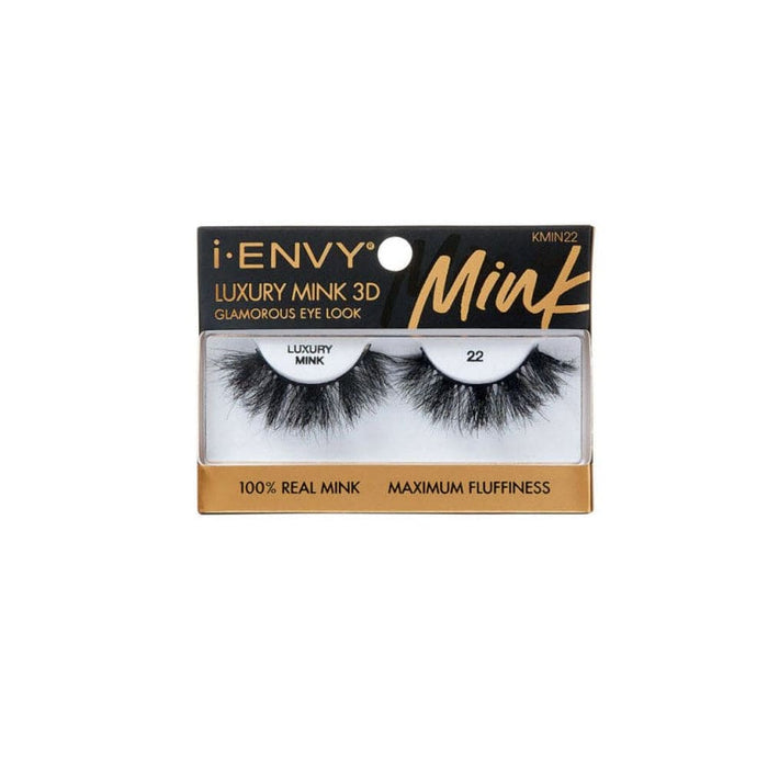 KISS | i Envy Luxury Mink 3D Eyelashes KMIN22 - Hair to Beauty.